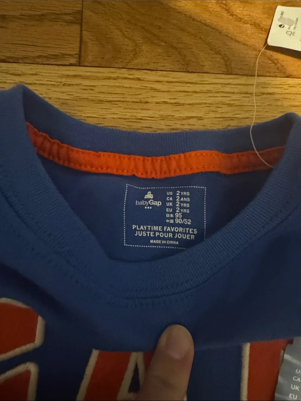 GAP Kids Long Sleeve Shirts - Gray & Royal‎ Blue NWT SZ 2T